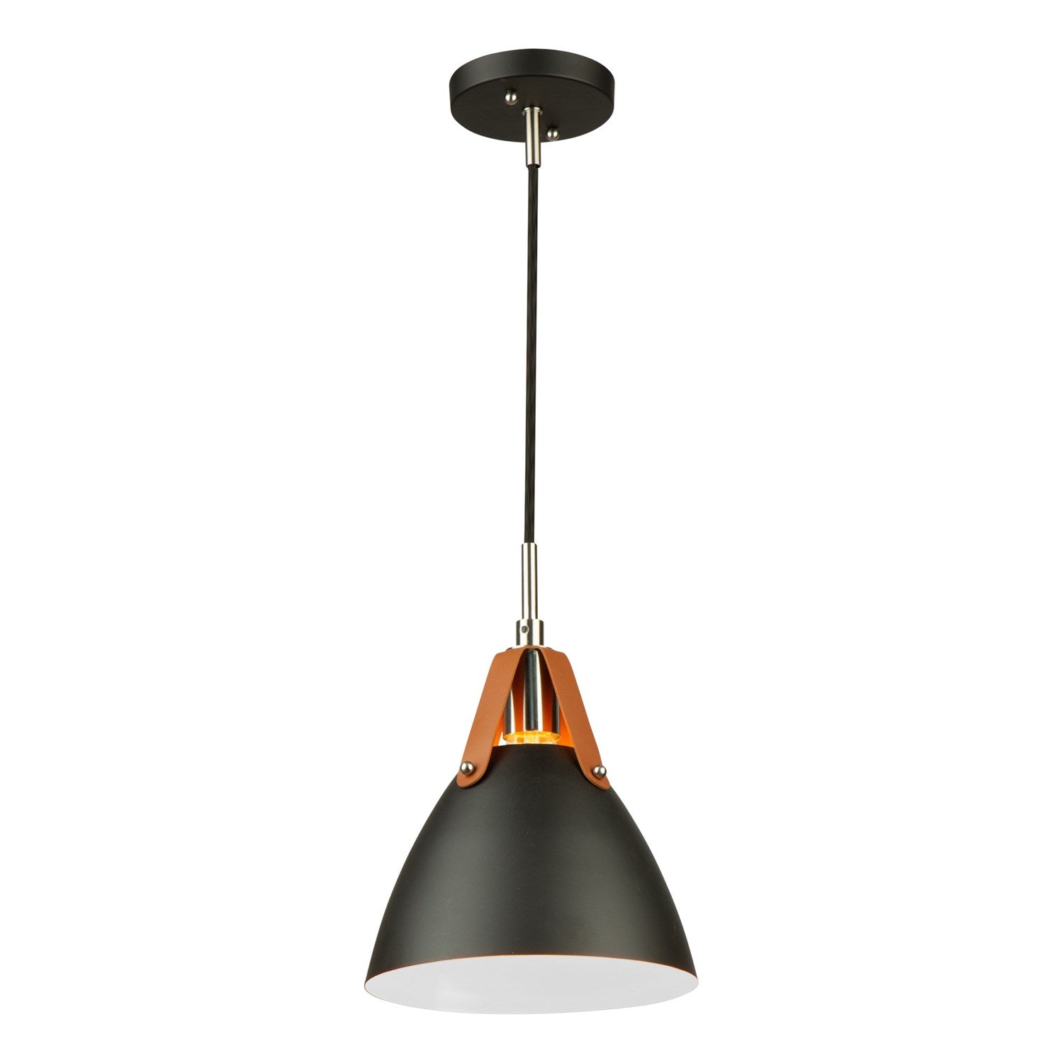 1 Light Pendant Black by Artcraft