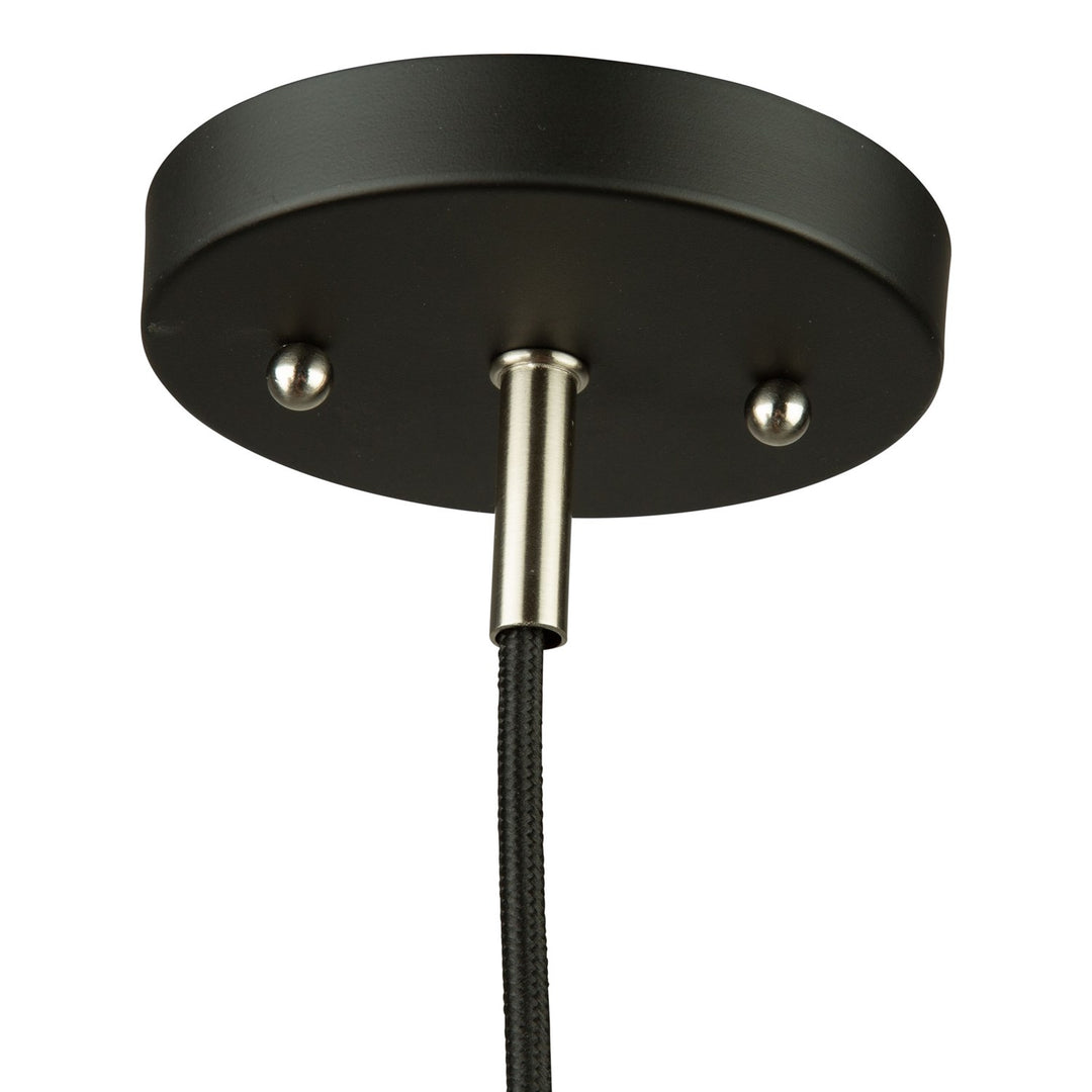 1 Light Pendant Black