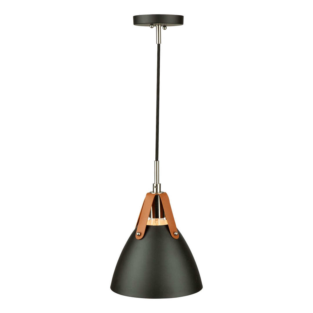 1 Light Pendant Black