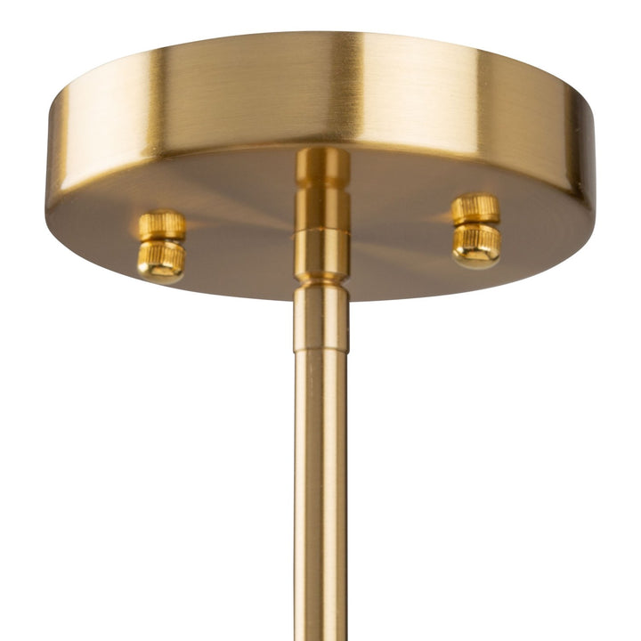 5 Light Island Brushed Gold