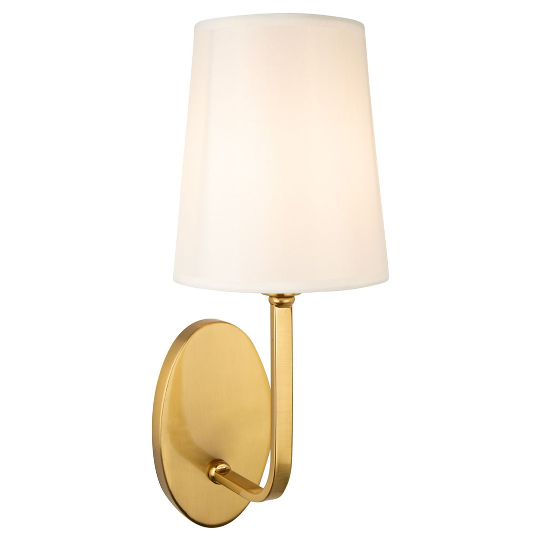 1 Light Sconce Brushed Gold