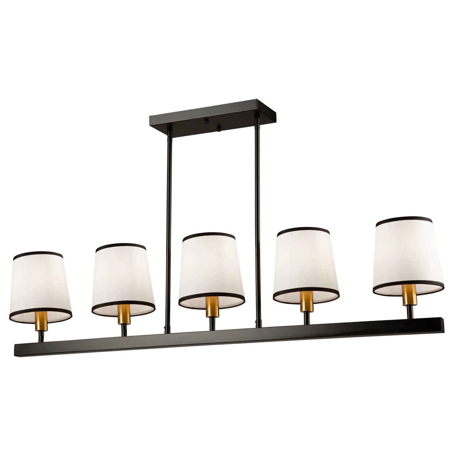 5 Light Island Black And Gold by Artcraft
