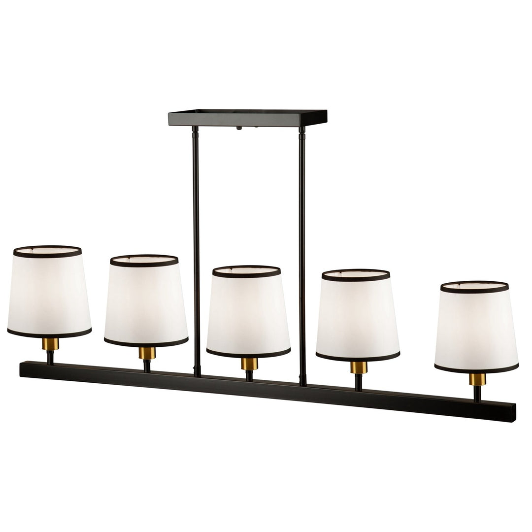5 Light Island Black And Gold