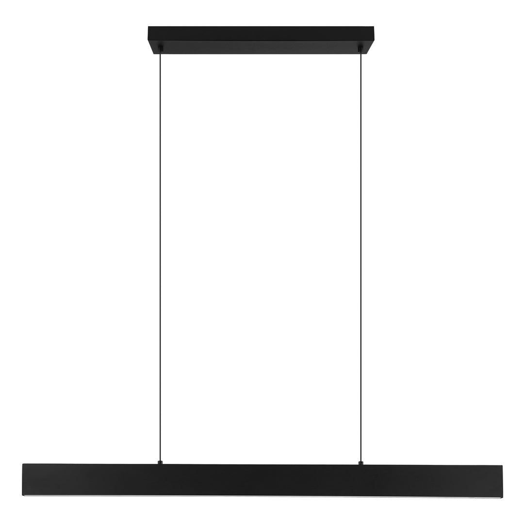 1X33W Integrated Led Linear Pendant W/ Matte Black Finish by Eglo
