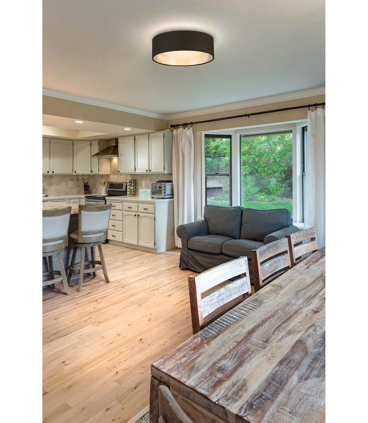Black/Brushed Nickel Lighting - Ceiling