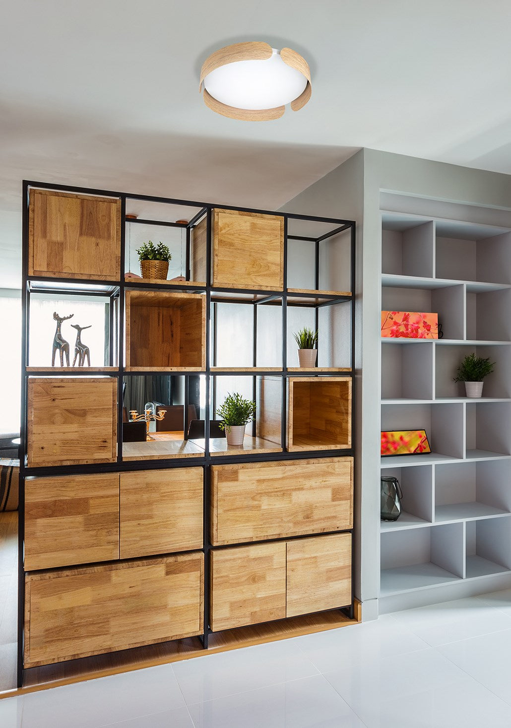 Wood Color Ceiling Lights