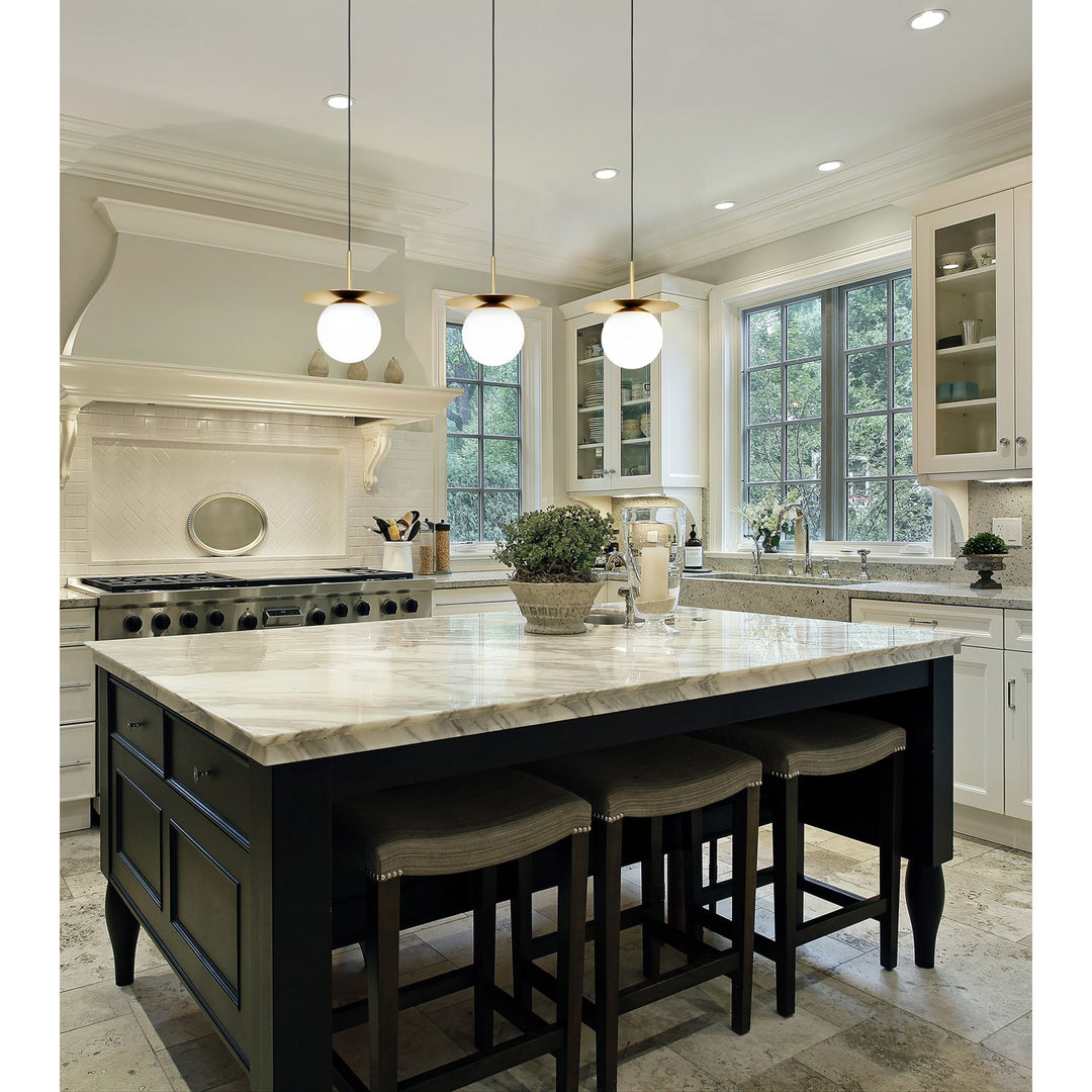 Brushed Brass Pendants