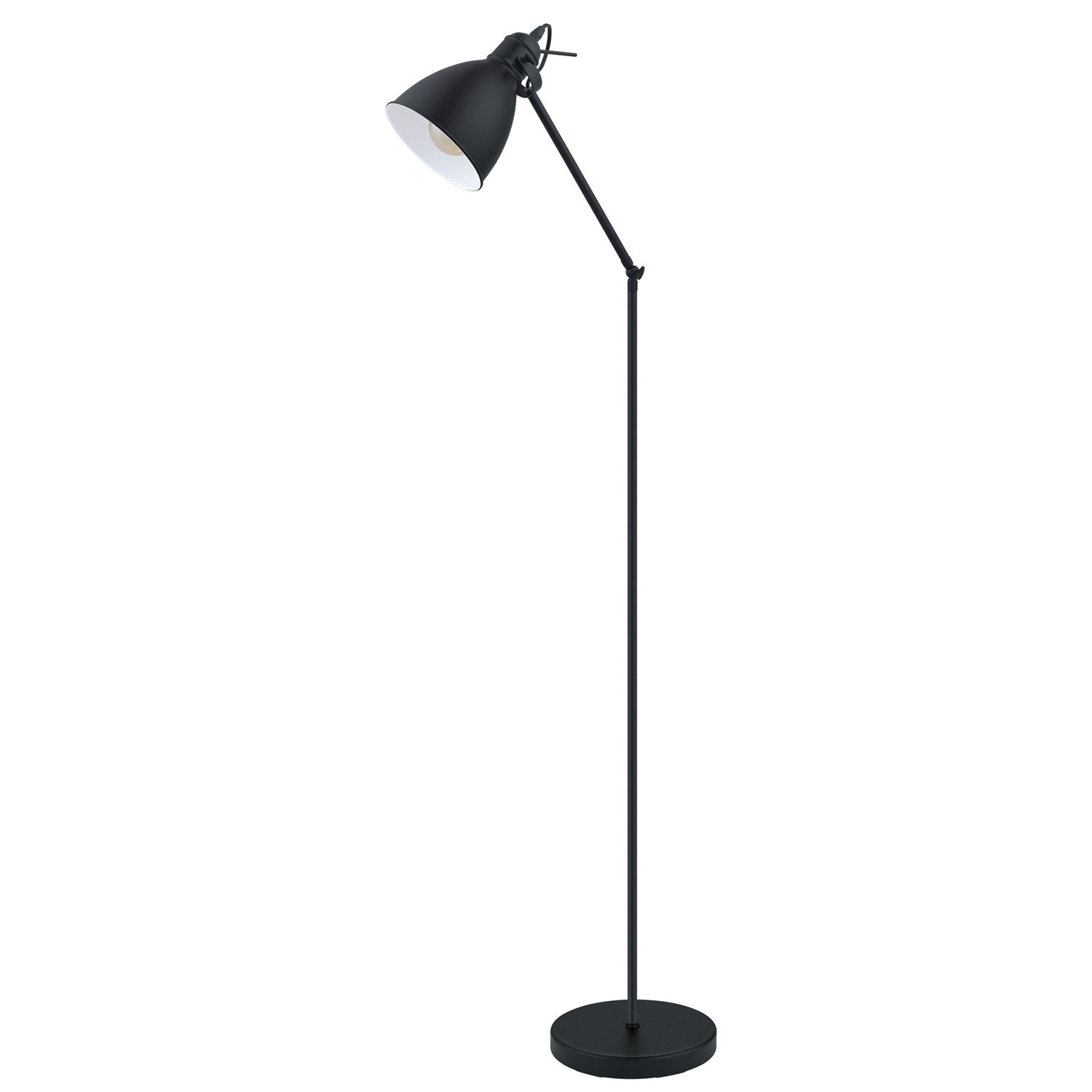 Floor Lamp Black Metal by Eglo