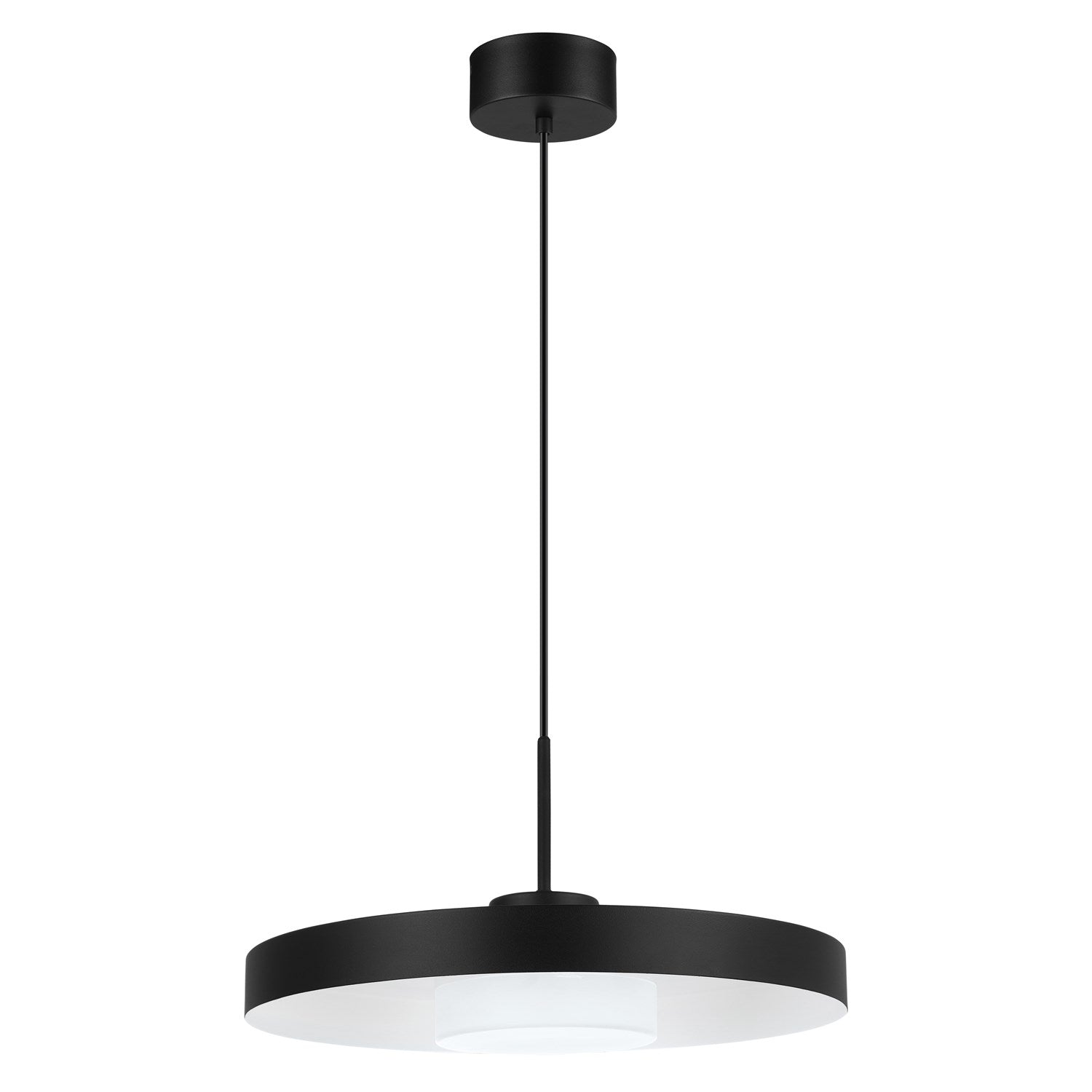 Matte Black Pendants by Eglo