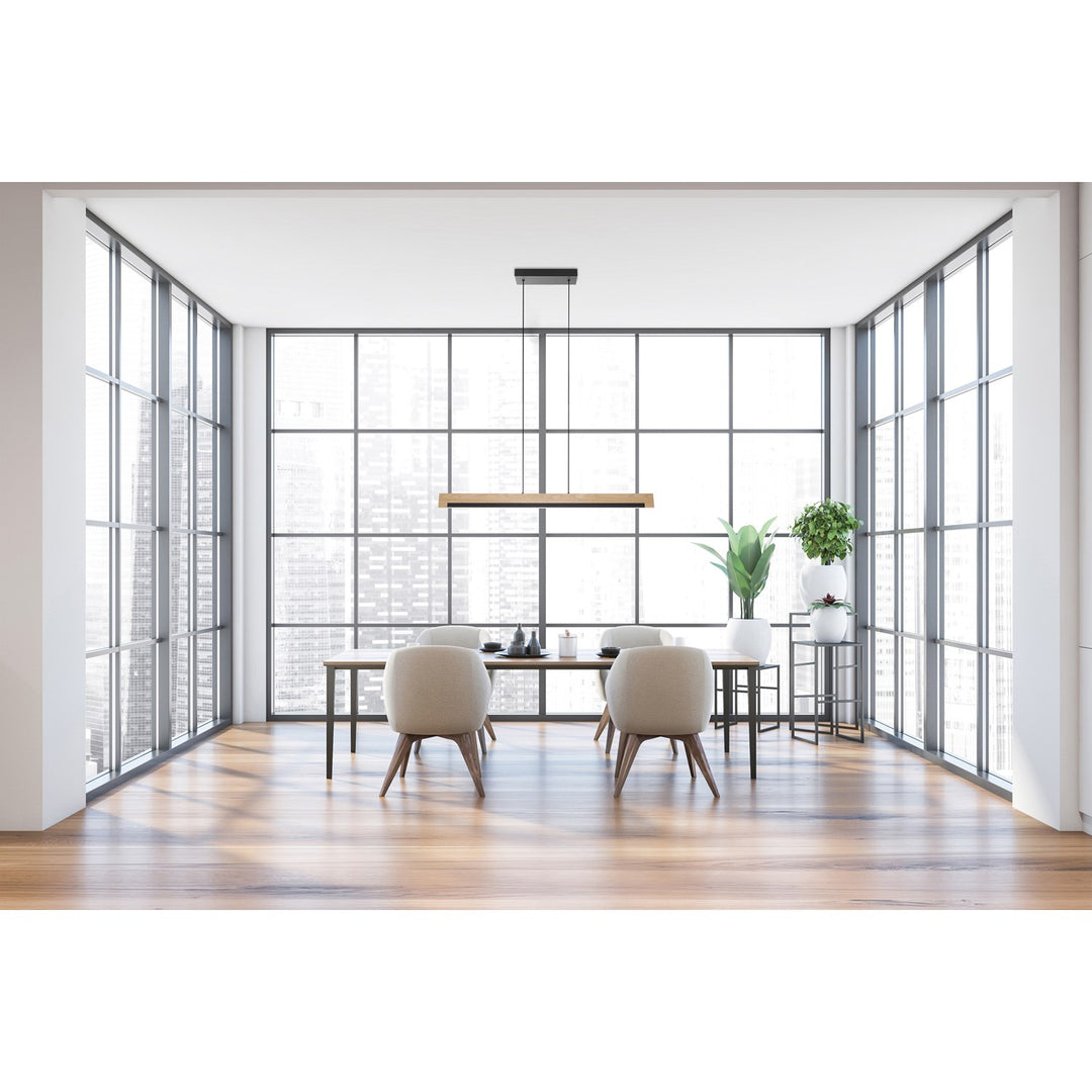 Black Wood Lighting - Pendants
