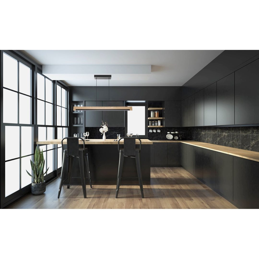 Black Wood Lighting - Pendants