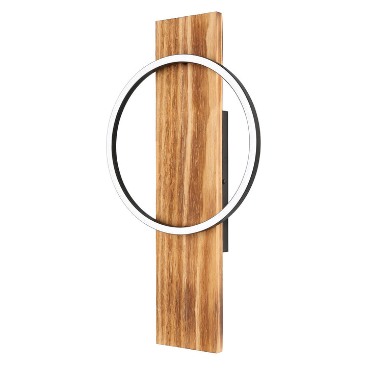 Brushed Pine Wood Lighting - Wall Lights by Eglo