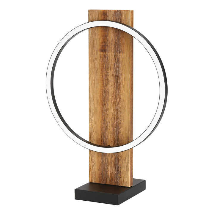 Brushed Pine Wood Lighting - Table Lamps by Eglo