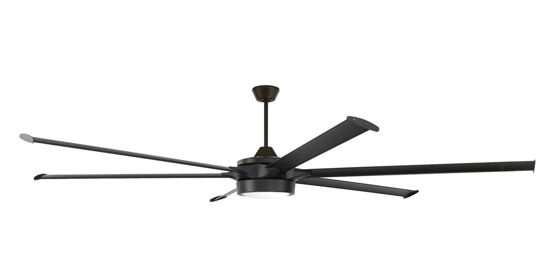 102in Prost in Flat Black  w/ Flat Black Blades by Craftmade