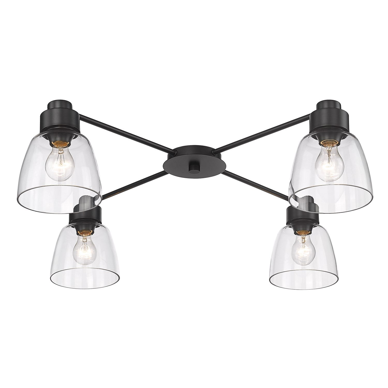 4 Light Flush Mount