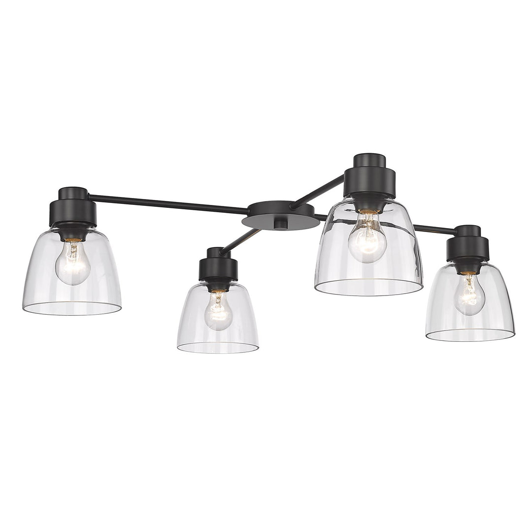 4 Light Flush Mount