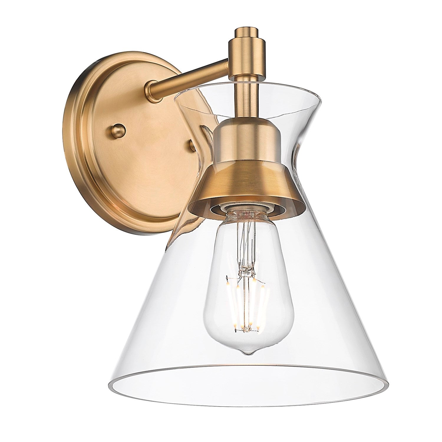 1 Light Wall Sconce by Golden