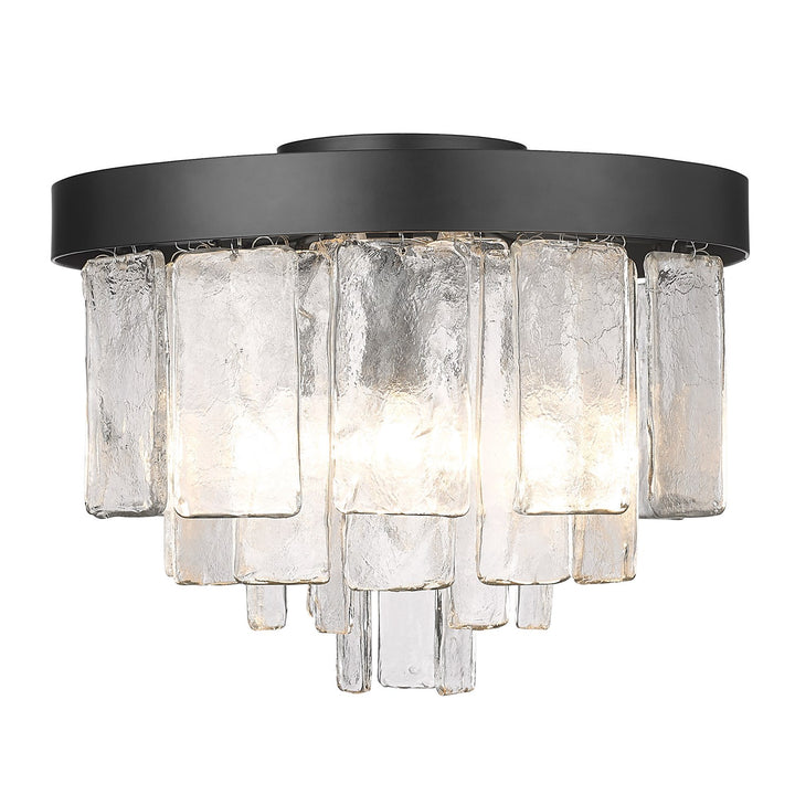 3 Light Flush Mount