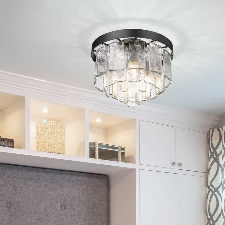 3 Light Flush Mount