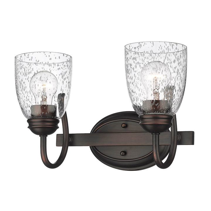 2 Light Bath Vanity by Golden