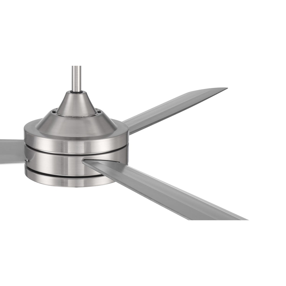 62in Inspo Indoor  in Brushed Polished Nickel w/ Brushed Nickel Blades