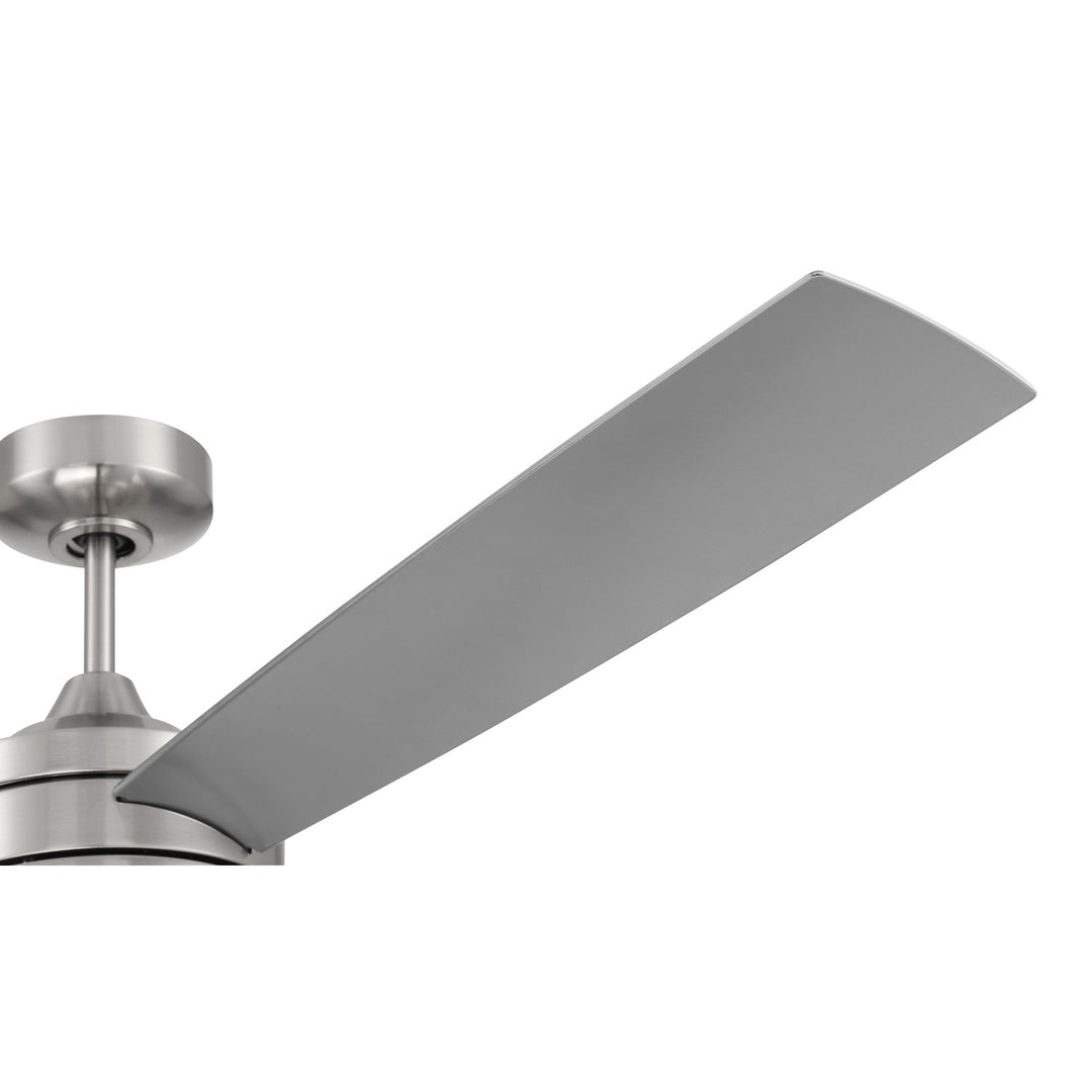 62in Inspo Indoor  in Brushed Polished Nickel w/ Brushed Nickel Blades