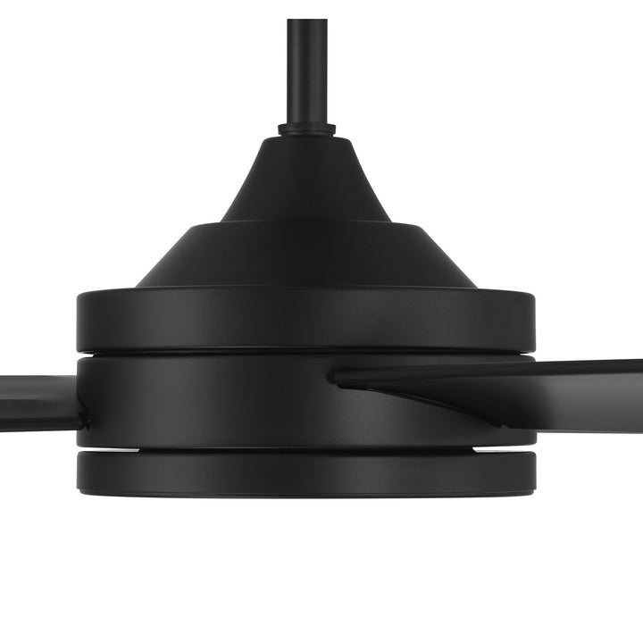 62in Inspo Indoor/Outdoor in Flat Black w/ Flat Black Blades
