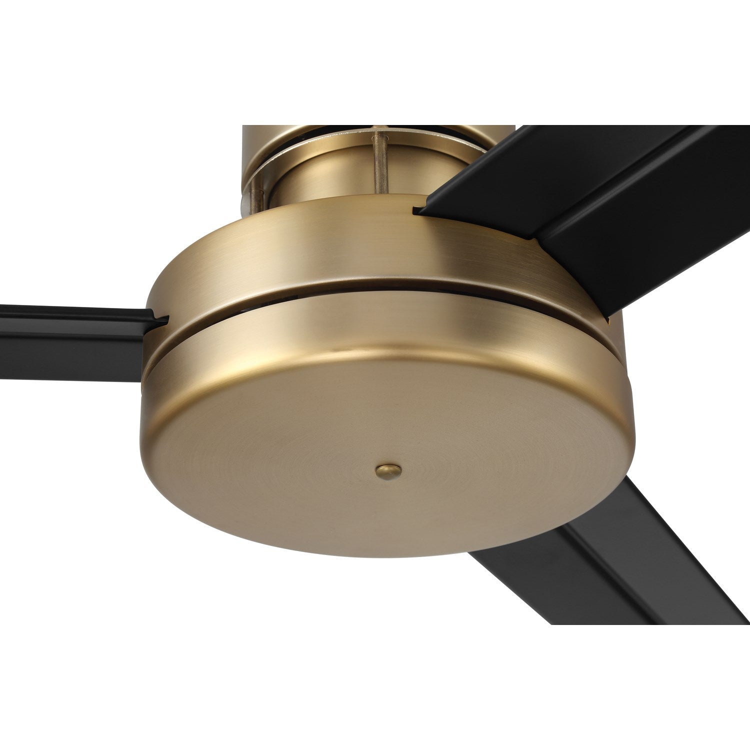 54in Mondo in Satin Brass w/ Flat Black Blades