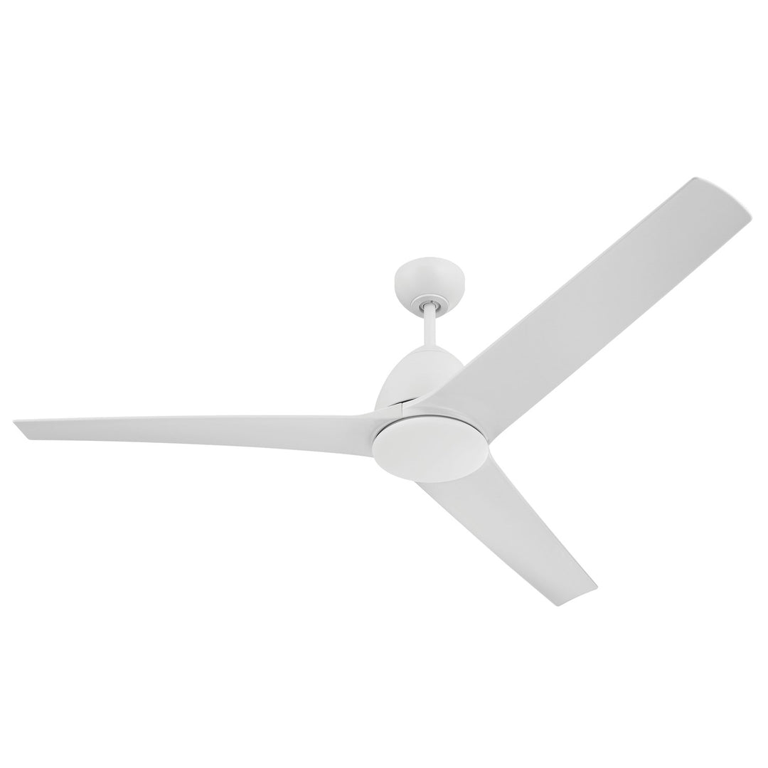 54in Nitro in White w/ White Blades