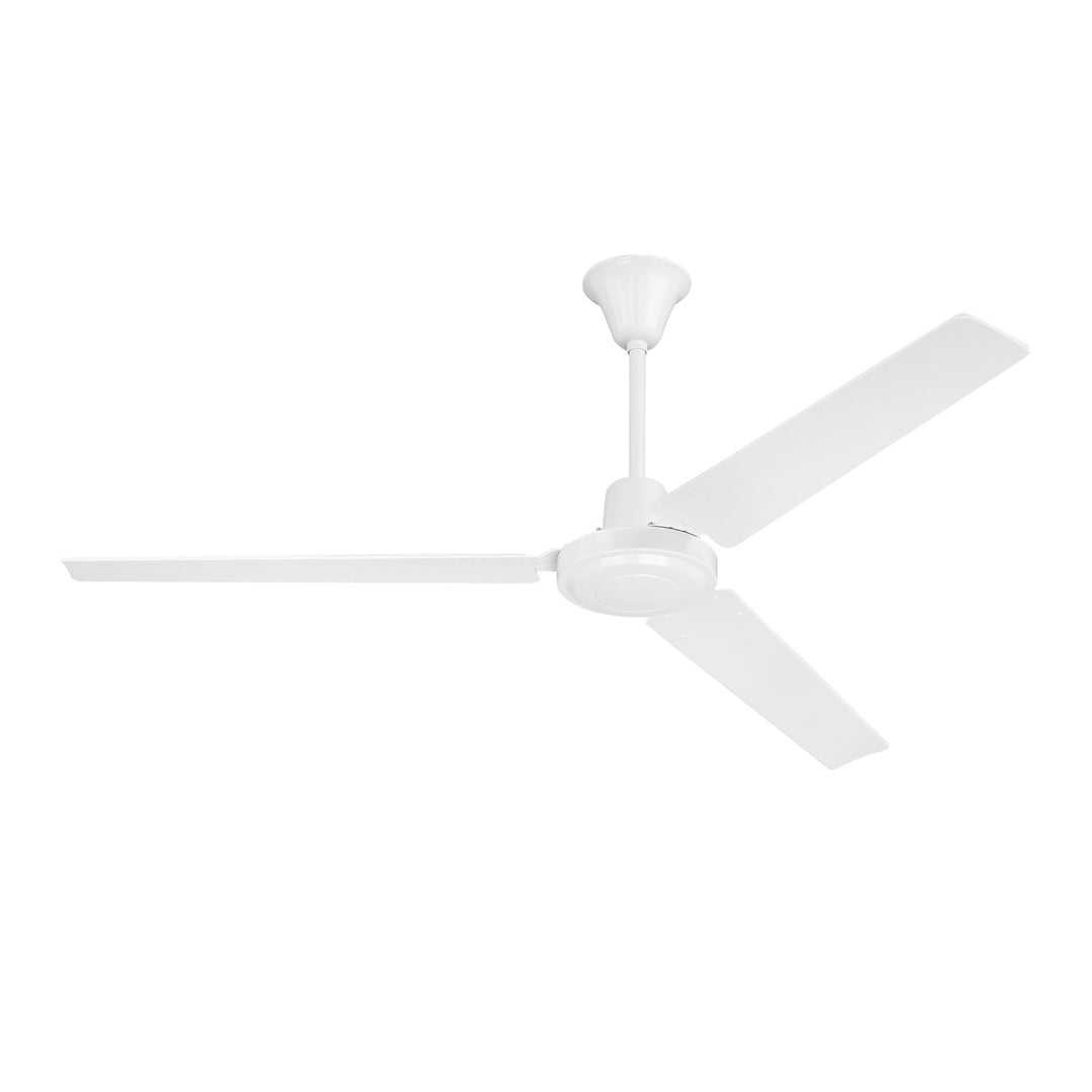 56in Utility in White w/ White Blades