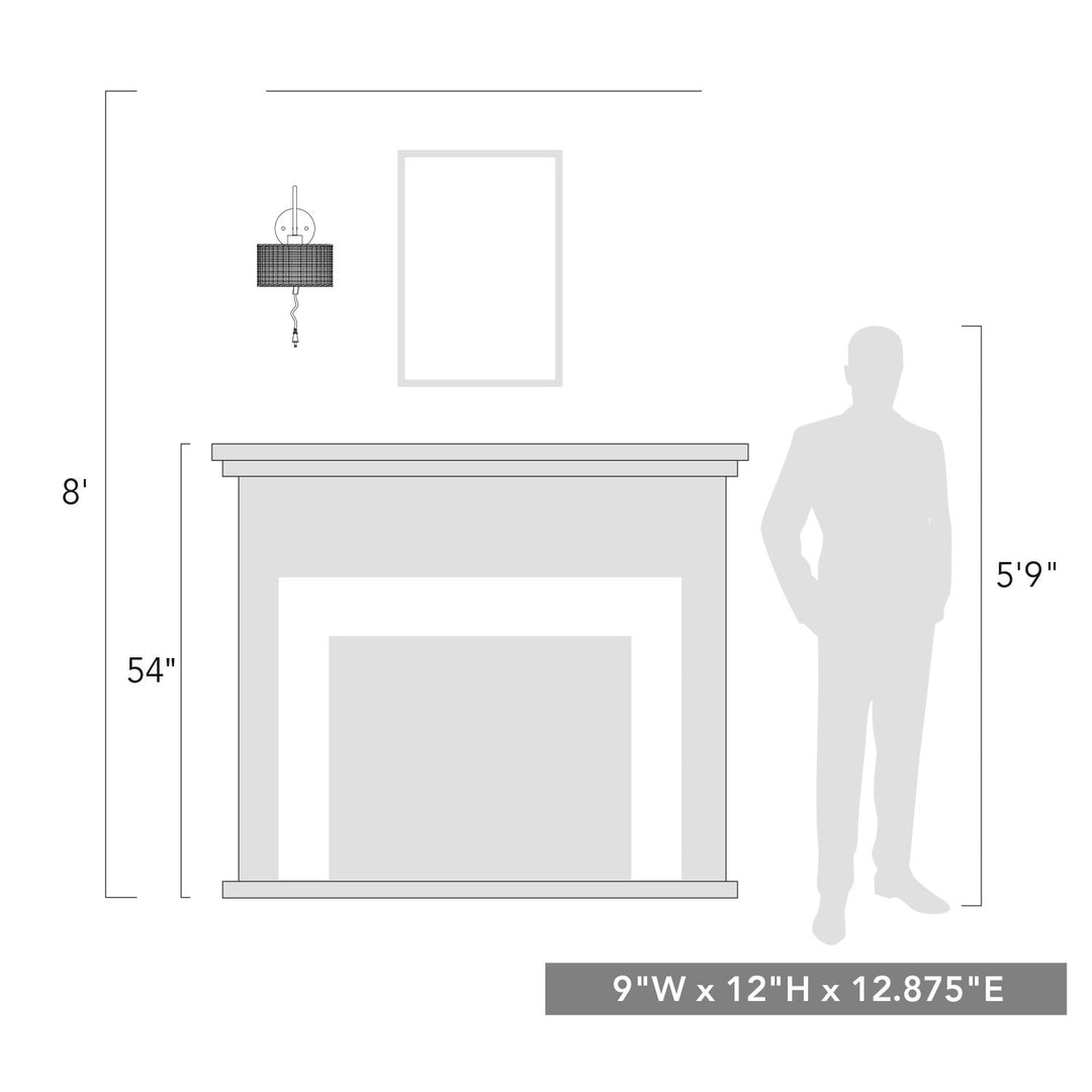 1 Light Wall Sconce