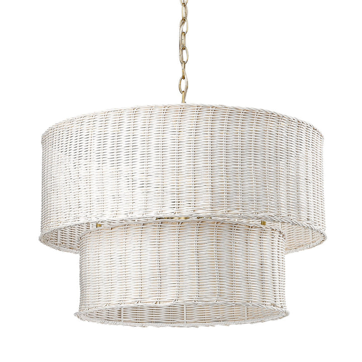 6 Light Chandelier by Golden