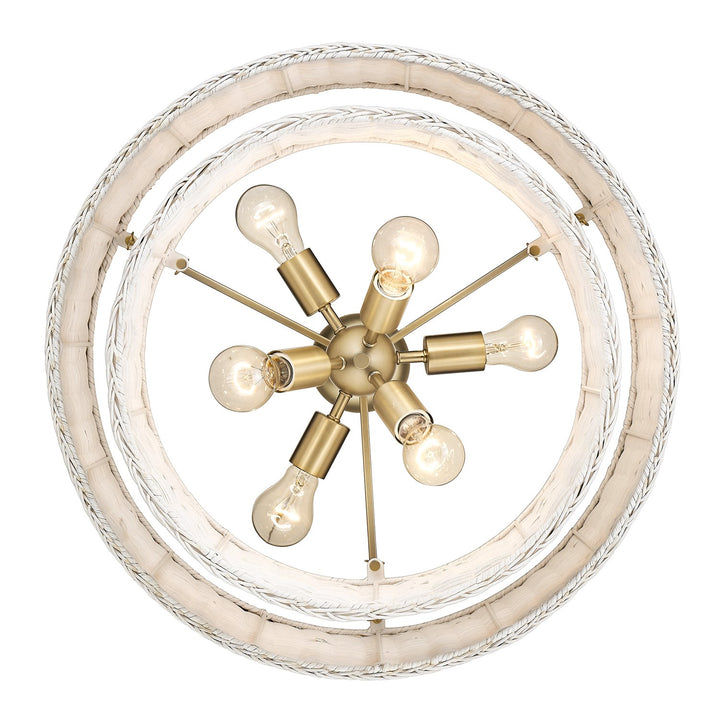 6 Light Chandelier