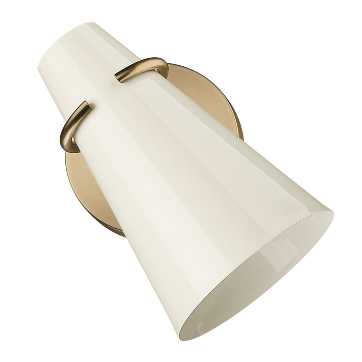 3 Light Semi-Flush by Golden