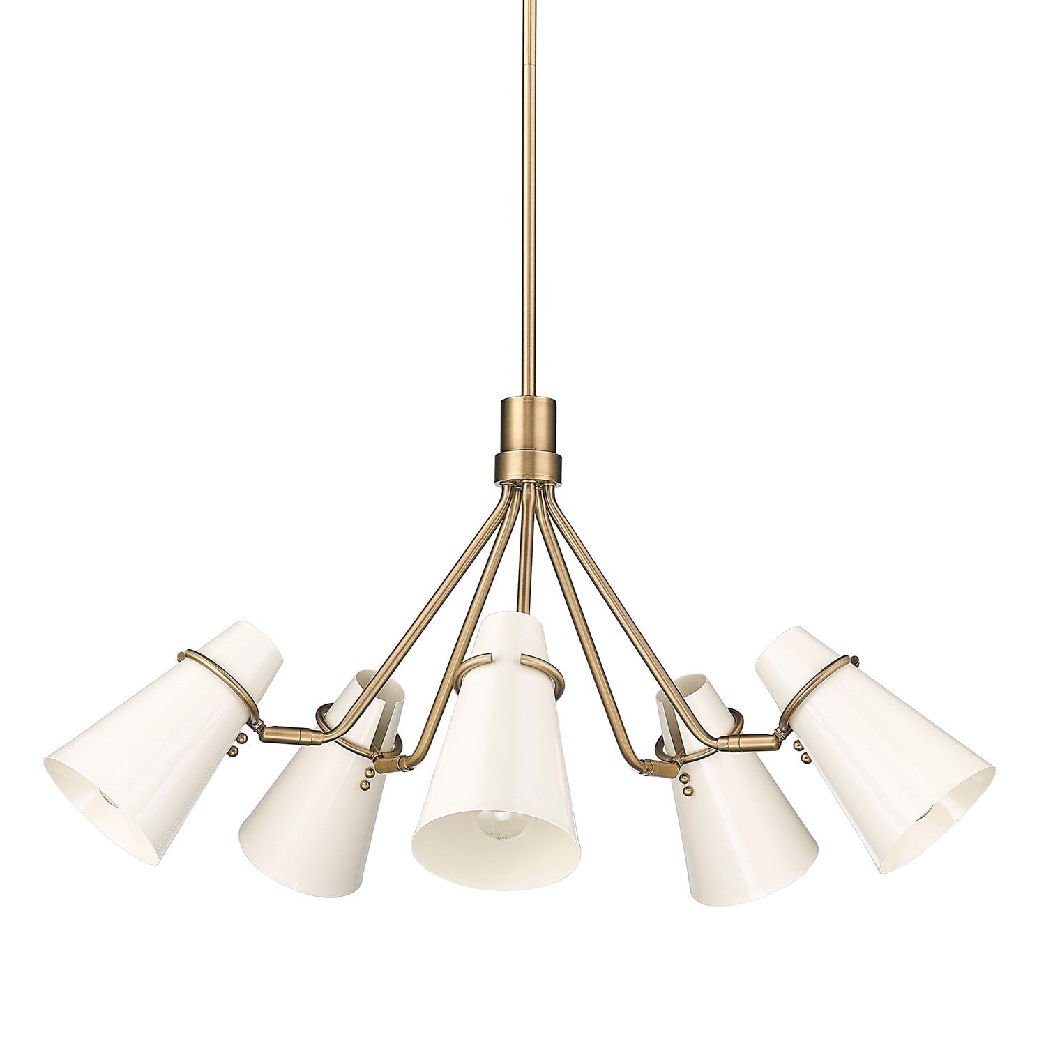 3 Light Flush Mount by Golden