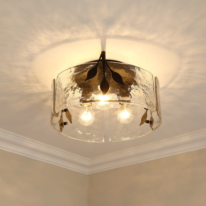 3 Light Semi-Flush