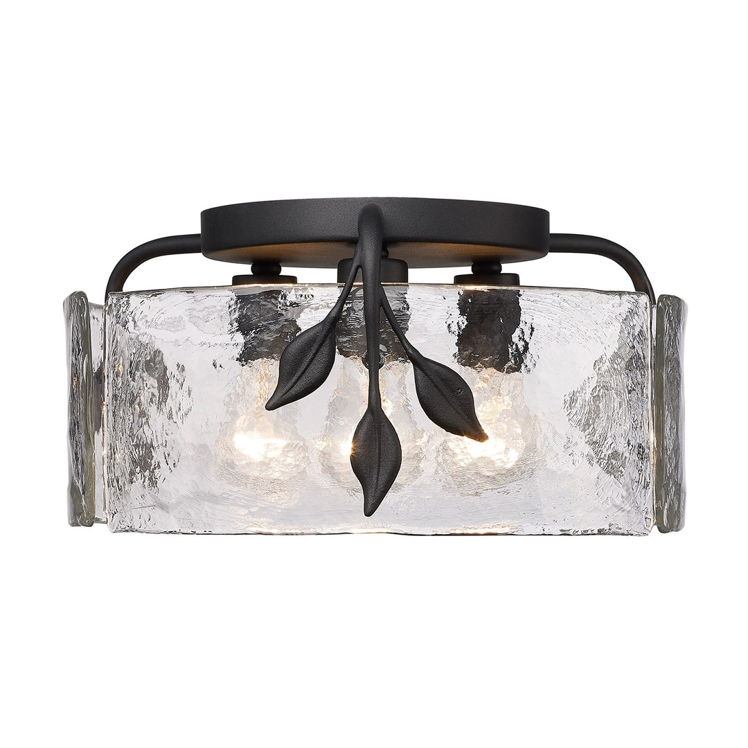 3 Light Semi-Flush
