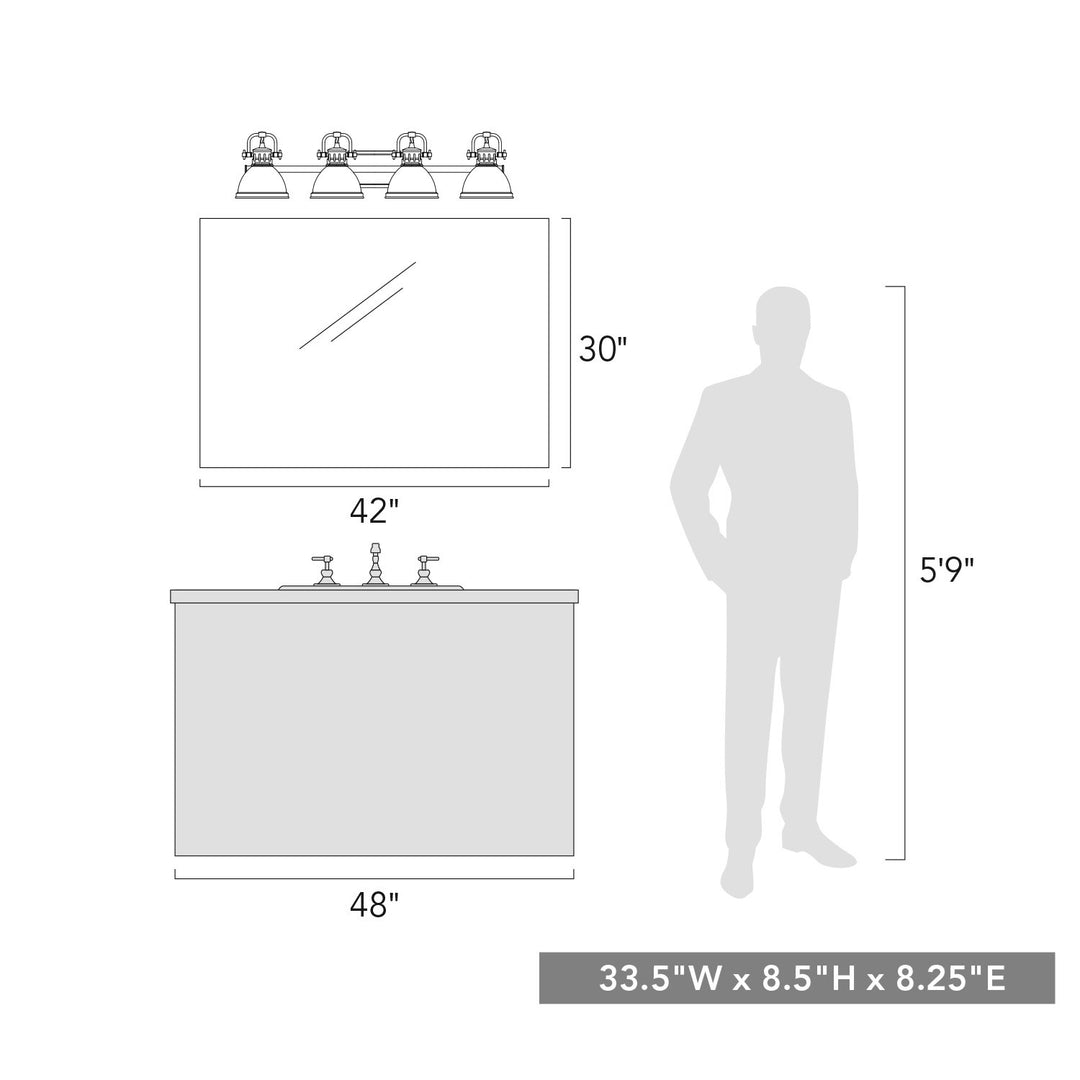 4 Light Bath Vanity