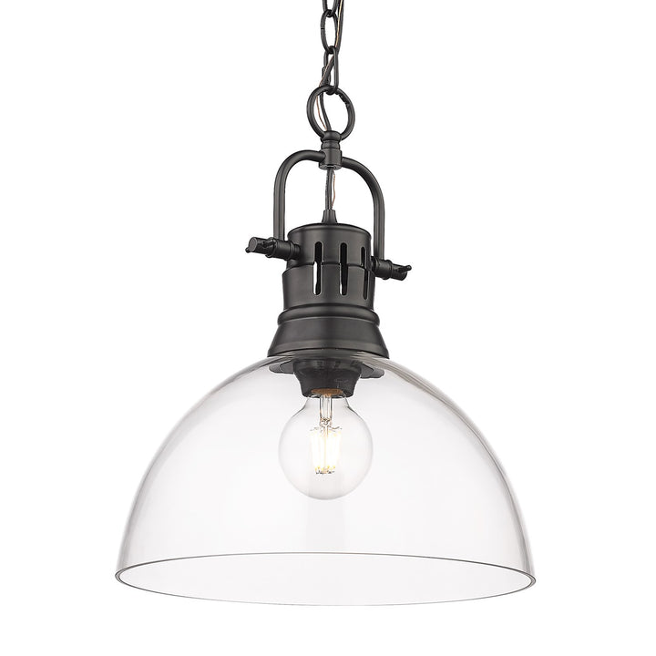 1 Light Pendant With Chain by Golden
