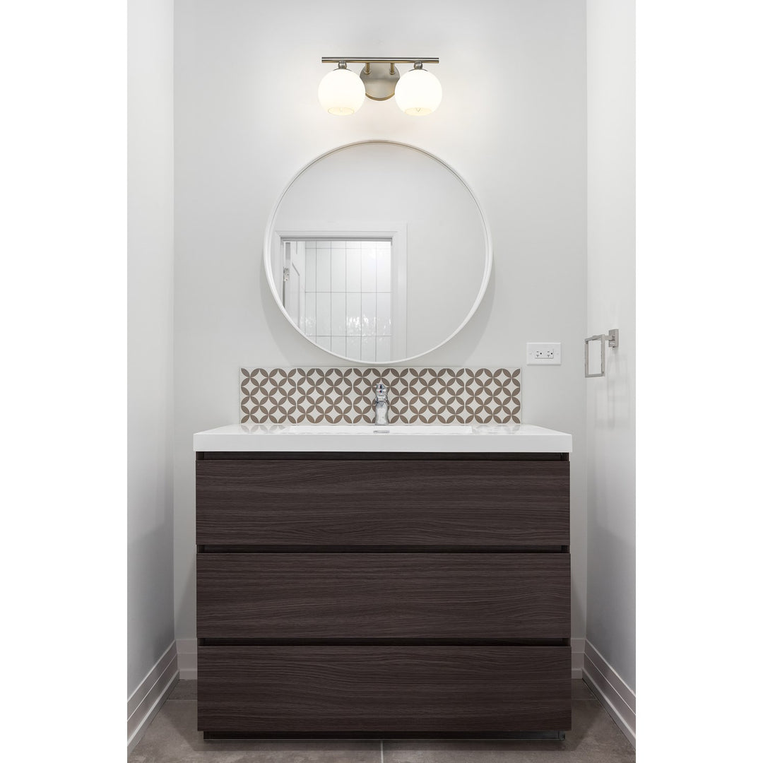 2 Light Vanity