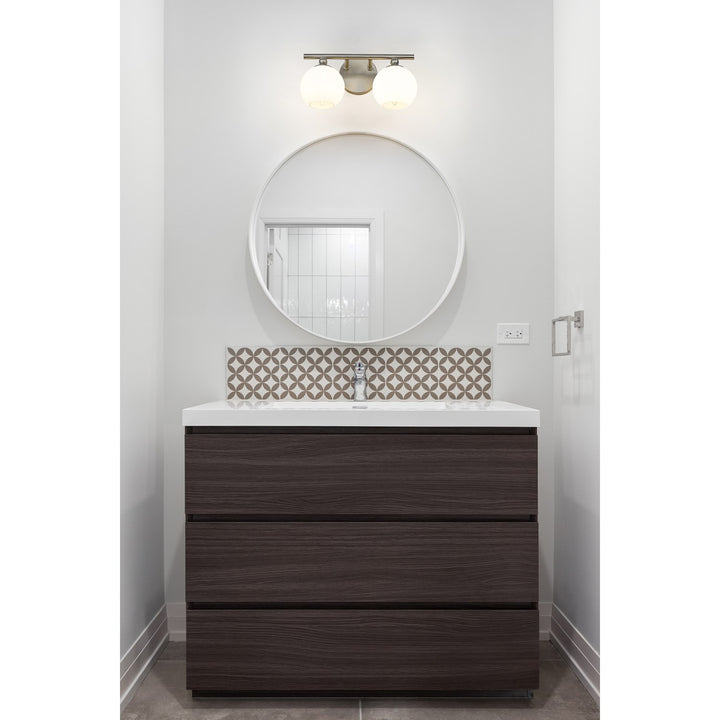2 Light Vanity