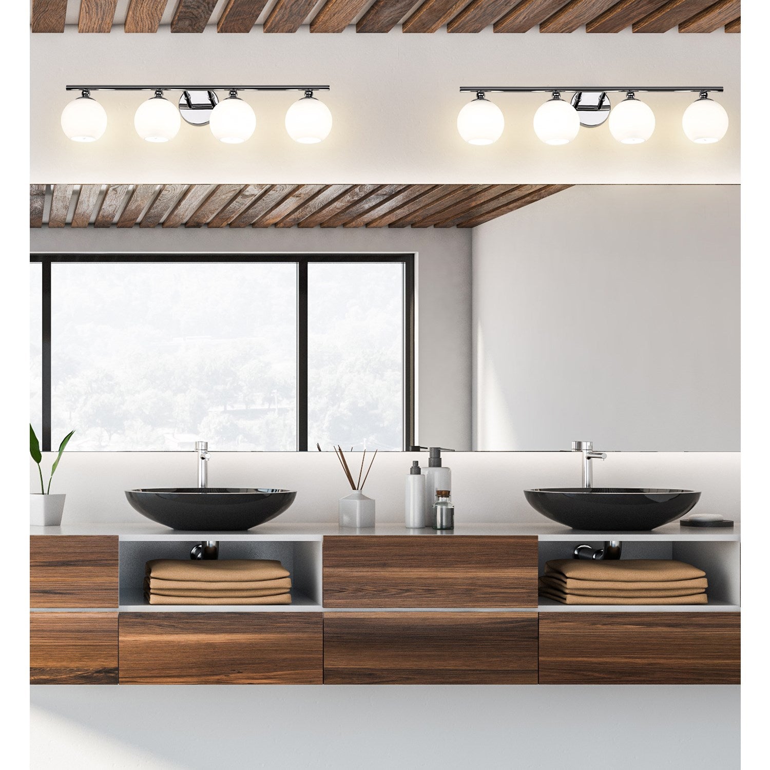 4 Light Vanity