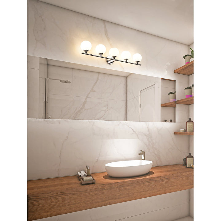 5 Light Vanity
