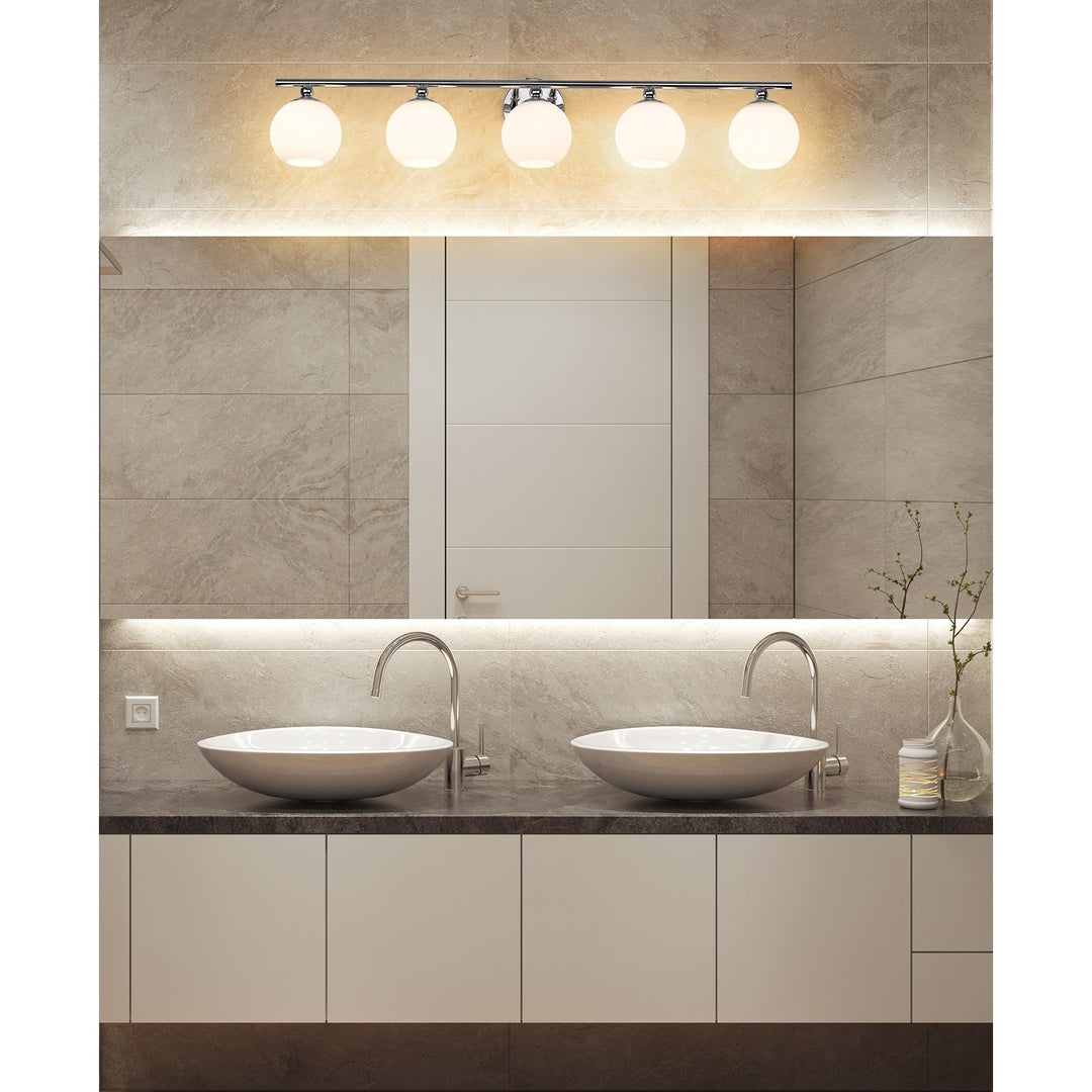 5 Light Vanity