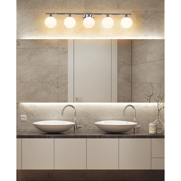 5 Light Vanity