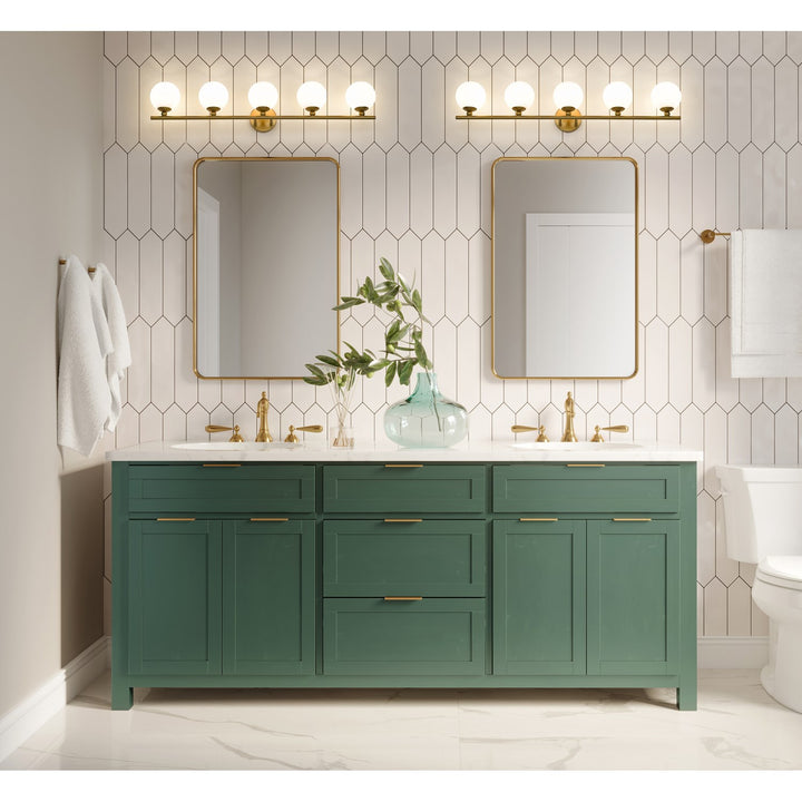 5 Light Vanity