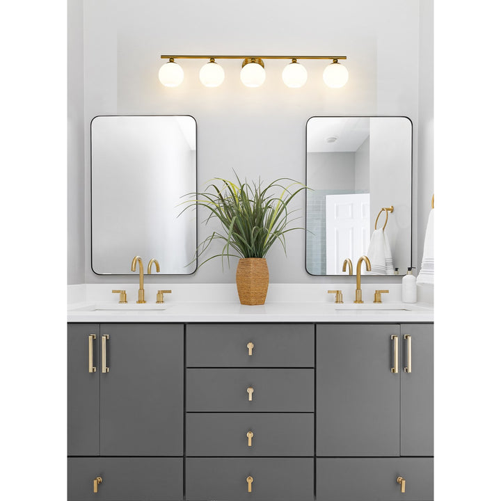 5 Light Vanity