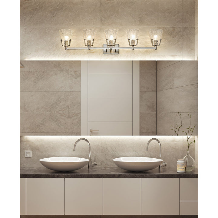 5 Light Vanity