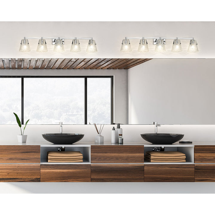 5 Light Vanity