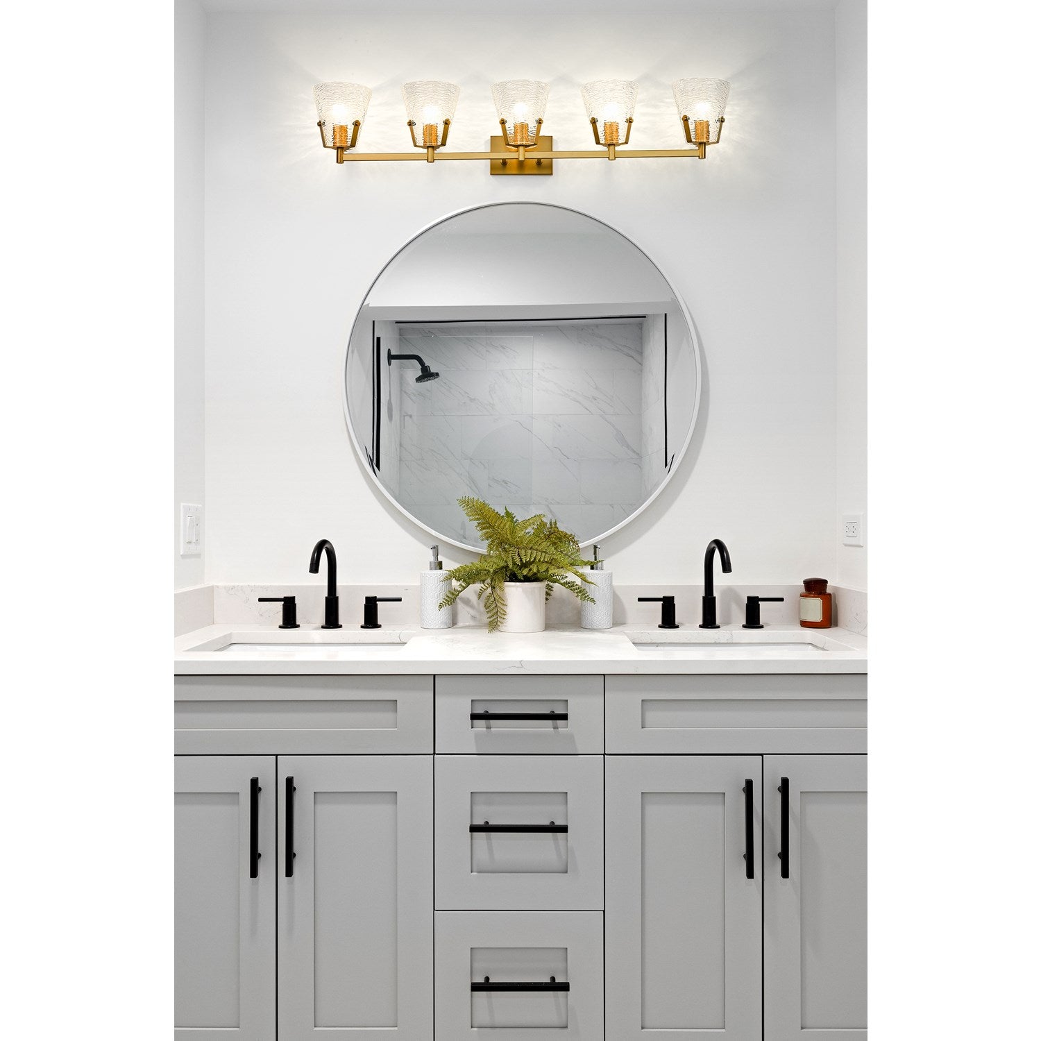 5 Light Vanity